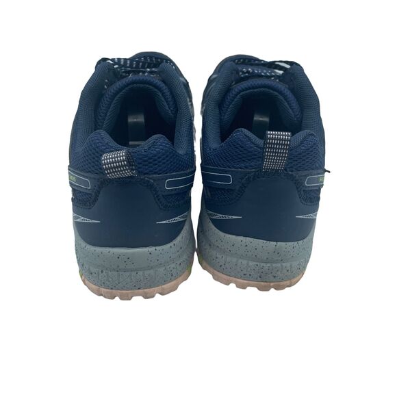 Skechers Trail Hillcrest Running Shoe Memory Foam Blue Womens Size 8 - Picture 3 of 9